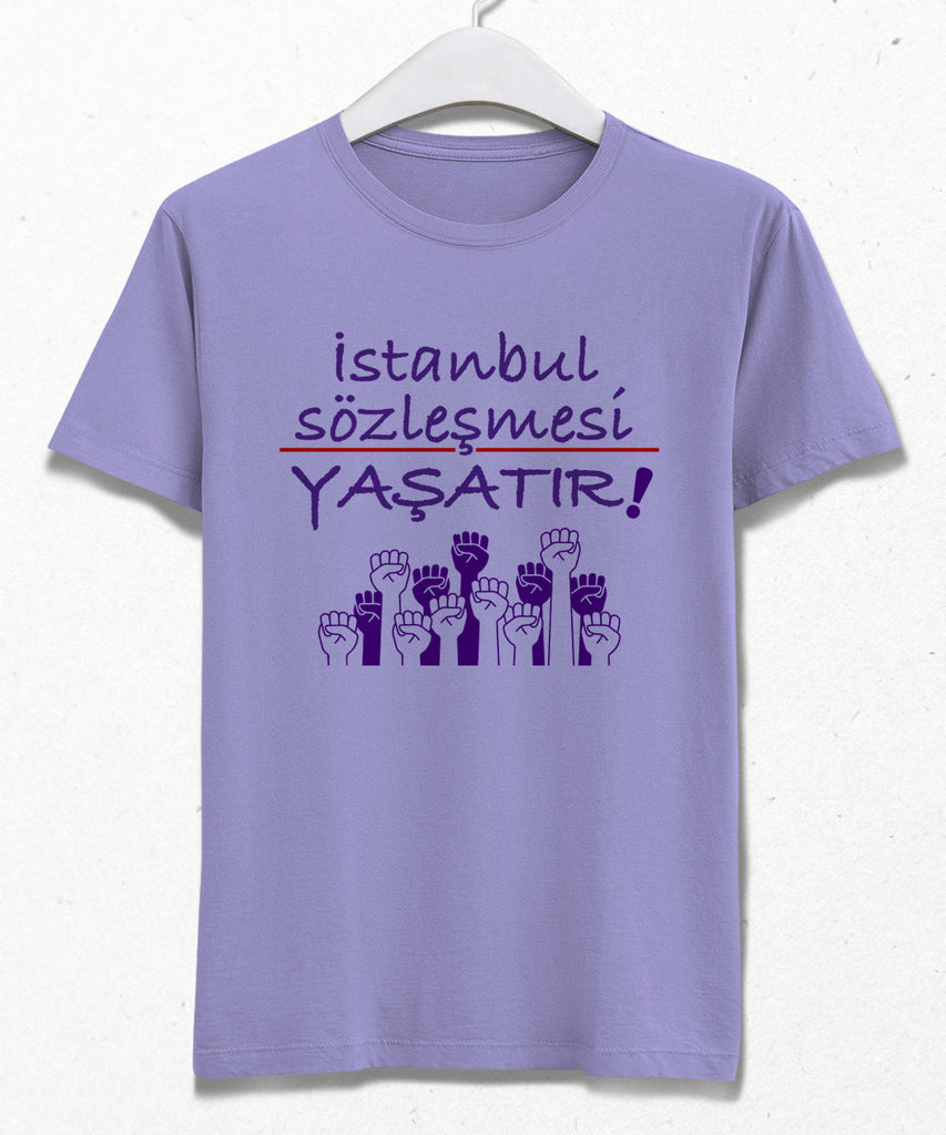 istanbul sözleşmesi kadın tişört