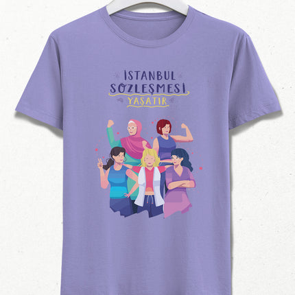 istanbul sözleşmesi woman tişört - basmatik.com