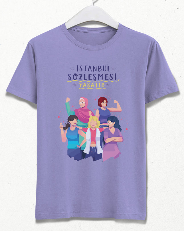 istanbul sözleşmesi woman tişört - basmatik.com