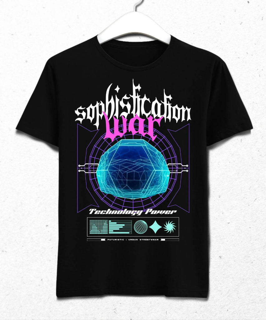 Sophistication War Streetwear Retro Futuristic Design