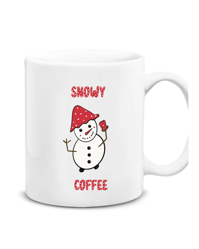 Snowy Coffee Karda Kahve Kardanadam Kupa