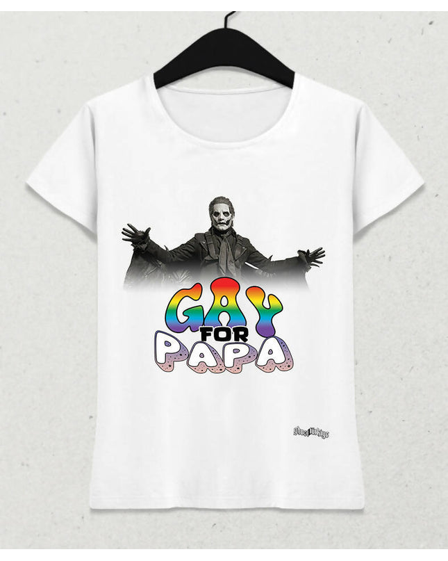 Gay for Papa Emeritus IV Kadın Tişört