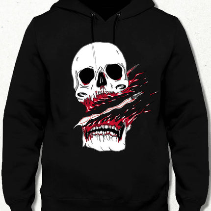 Skull Unisex Hooded Sweatshirt 