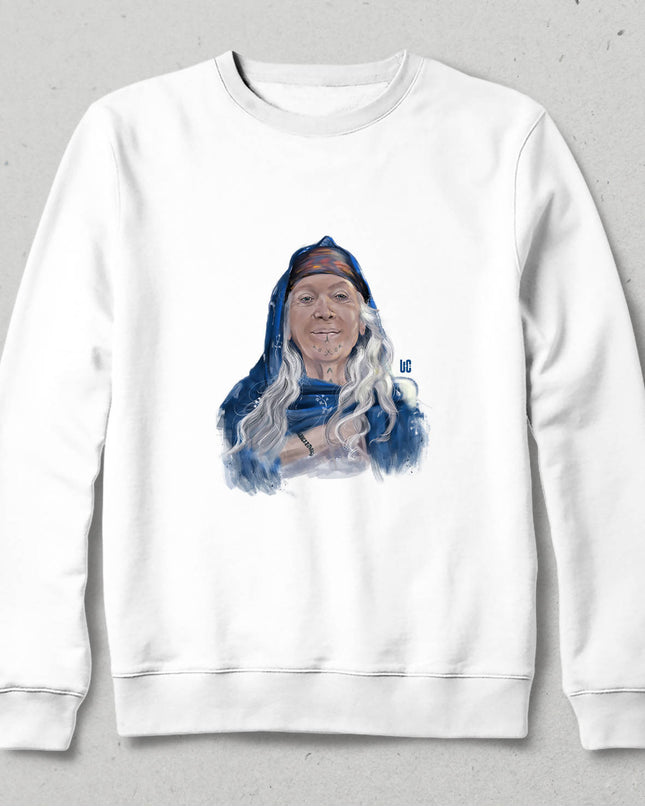 Kapüşonsuz Sweatshirt - Zühre Ana - basmatik.com