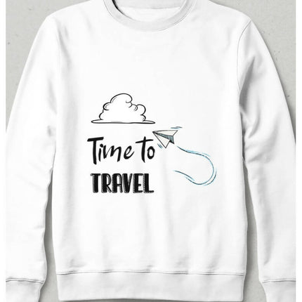 Time to Travel Traveler Sweatshirt
