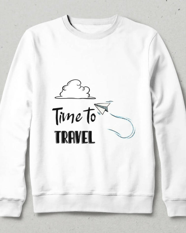Time to Travel Traveler Sweatshirt