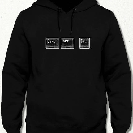 Ctrl+Alt+Del Hooded Sweatshirt