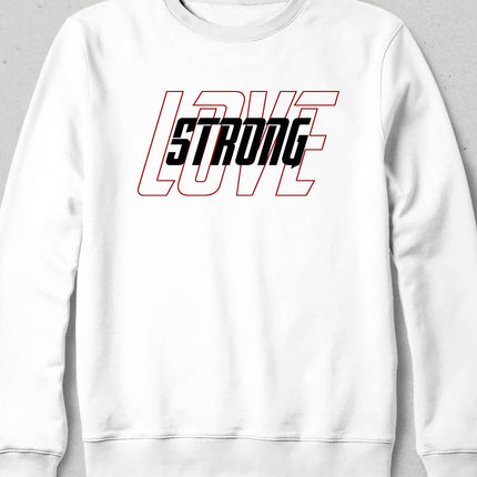 Love Strong Sweatshirt - basmatik.com
