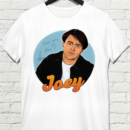 Joey Tribbiani Beyaz Tişört - basmatik.com