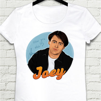 Joey Tribbiani Beyaz Tişört - basmatik.com