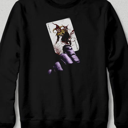 Joker card sweatshirt - basmatik.com