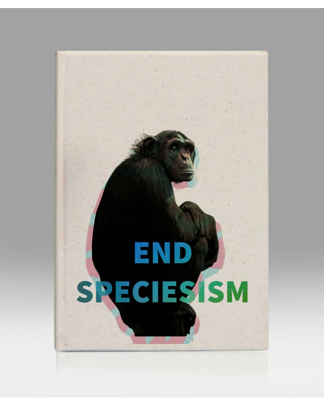 End Speciesism Kanvas Defter - basmatik.com