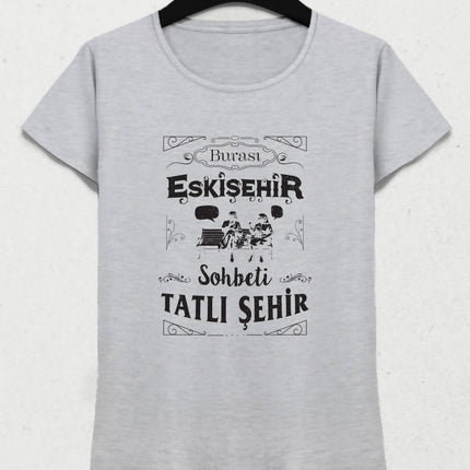 Burası Eskişehir - 3 / Kadın Tshirt - basmatik.com