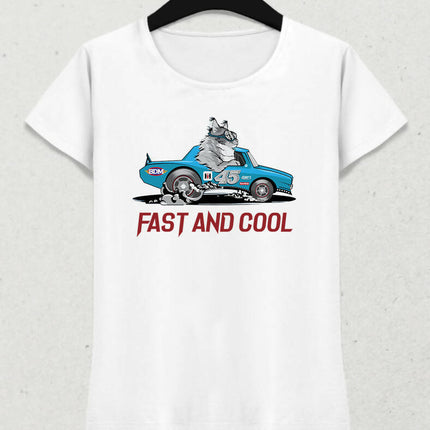 Fast And Cool Kadın Tişört