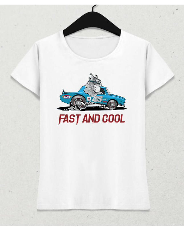 Fast And Cool Kadın Tişört