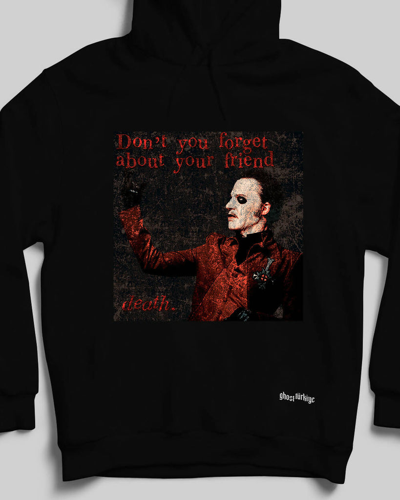 Cardinal Copia Your Friend Death Hooded Sweatshirt