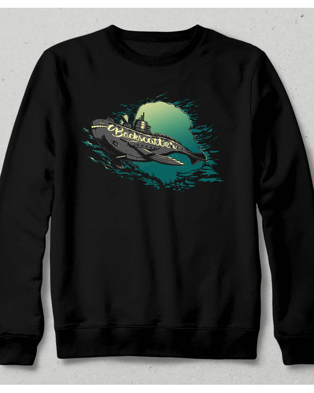 Submarine Siyah Sweatshirt