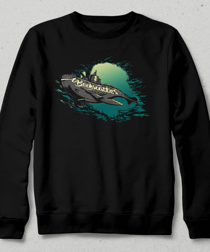 Submarine Siyah Sweatshirt