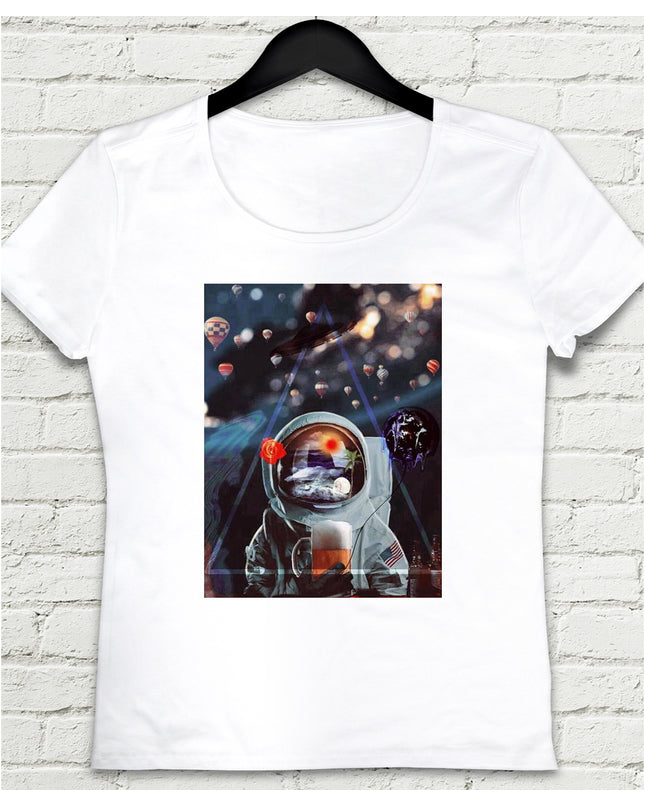 Astrobeer Kadın tshirt - basmatik.com