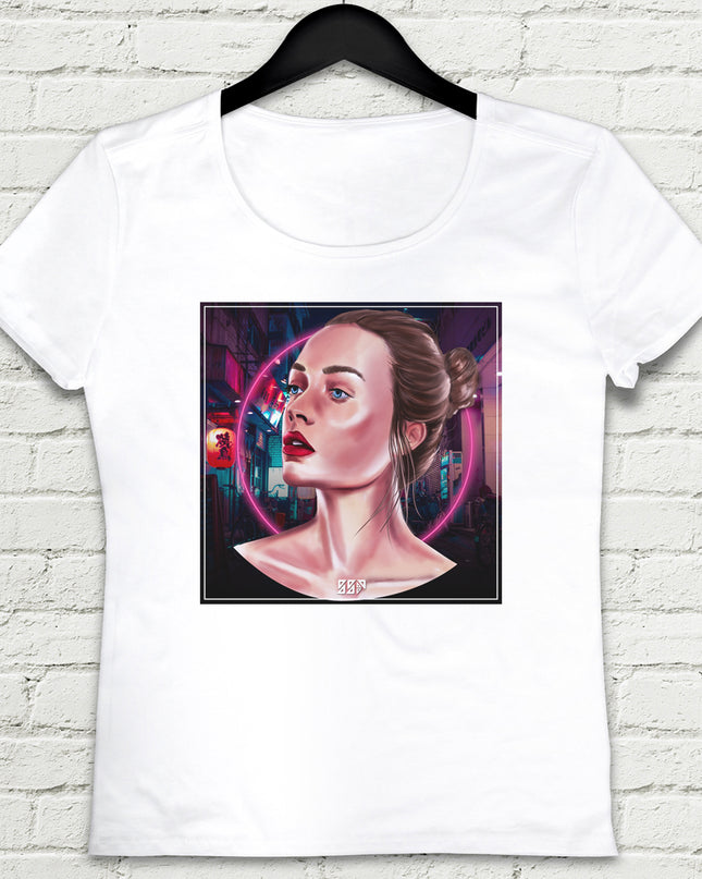 Girl Beyaz Tişört - basmatik.com