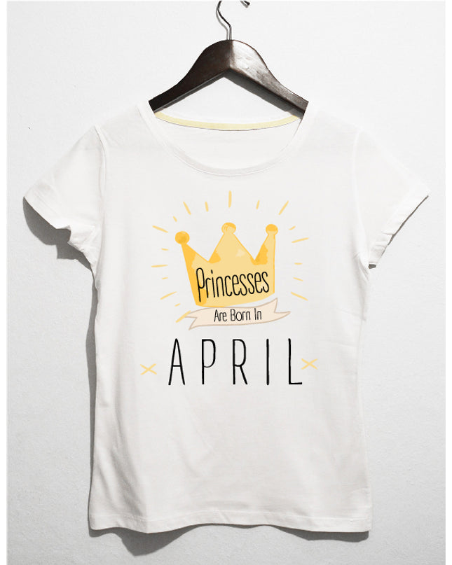 Princesses kadın doğum günü tshirt - basmatik.com