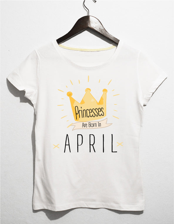 Princesses kadın doğum günü tshirt - basmatik.com