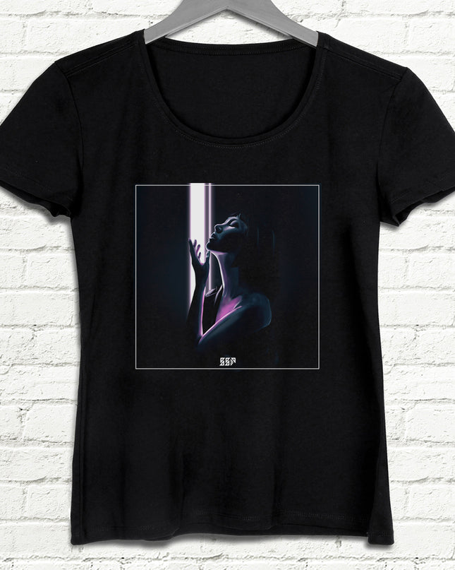 Light Siyah Tişört - basmatik.com