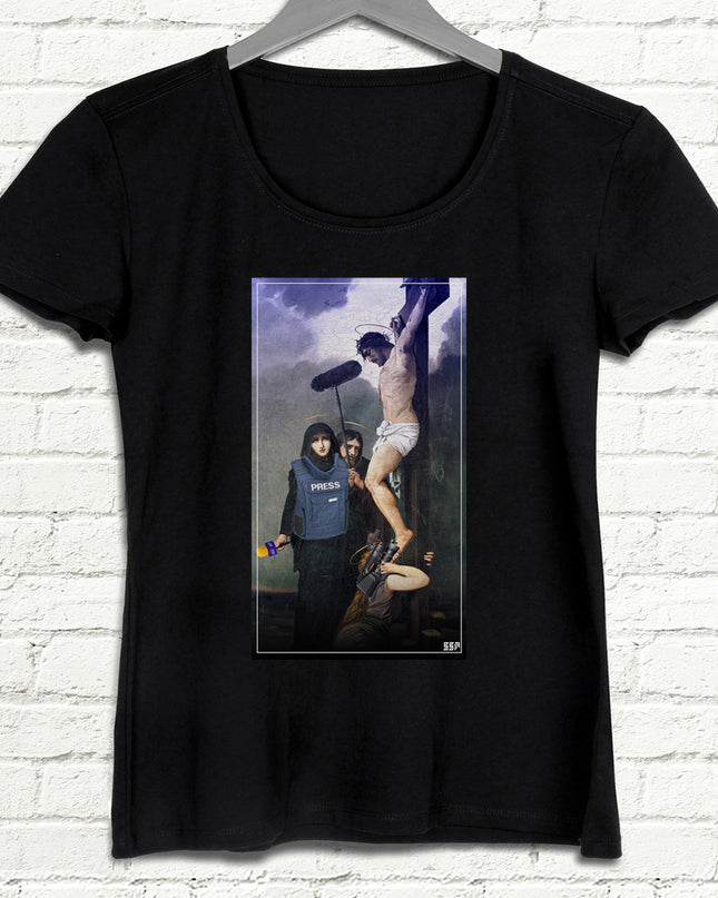 Press Siyah Tişört - basmatik.com