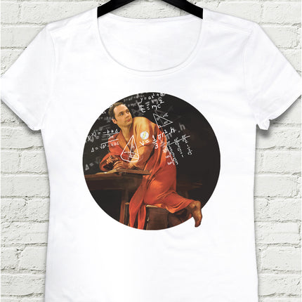 Sheldon Cooper Beyaz Tişört - basmatik.com