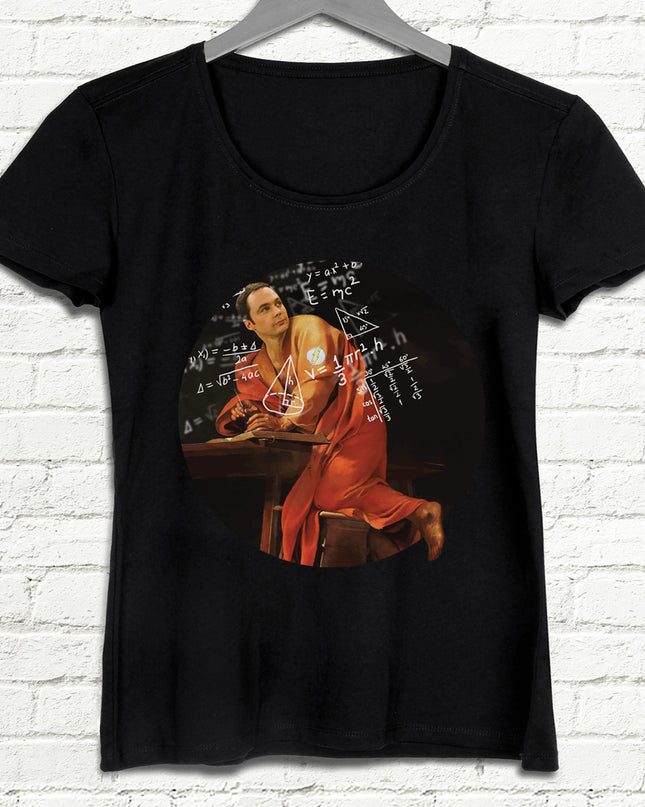 Sheldon Cooper Siyah Tişört - basmatik.com