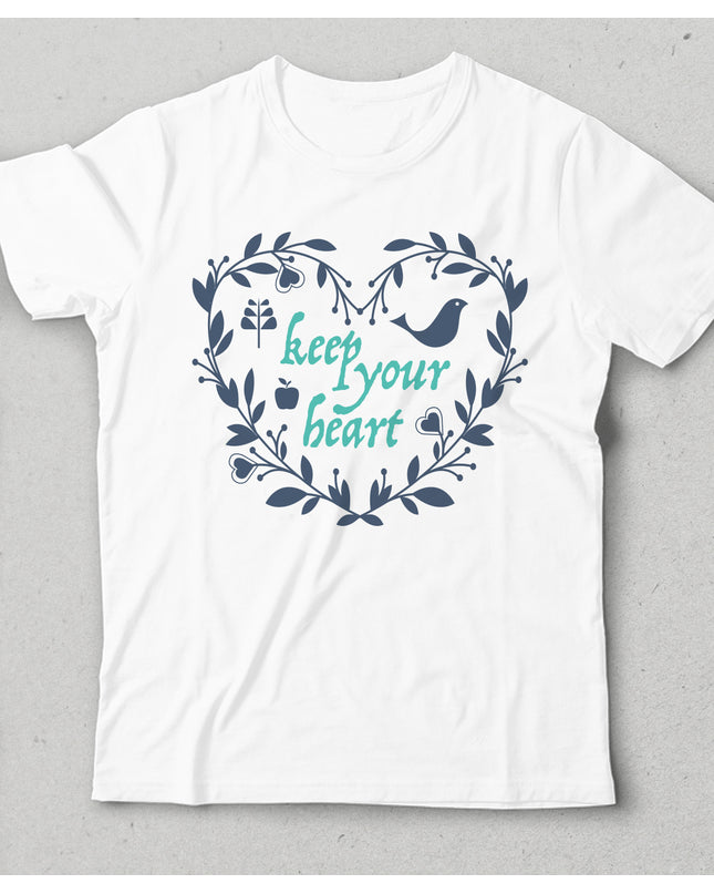 Keep your heart çocuk tişört - basmatik.com