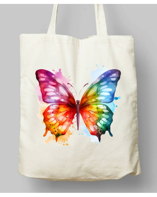 Colorful Butterfly Cloth Bag