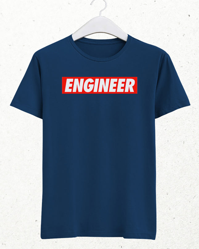 Engineer yazılı meslek tshirt - basmatik.com