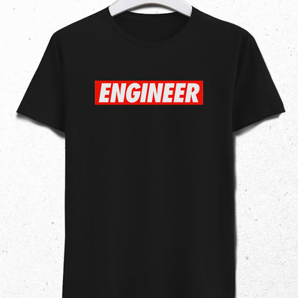 Engineer yazılı meslek tshirt - basmatik.com