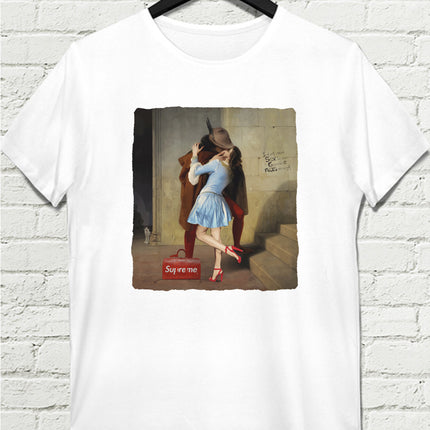 Kiss Beyaz Tshirt - basmatik.com