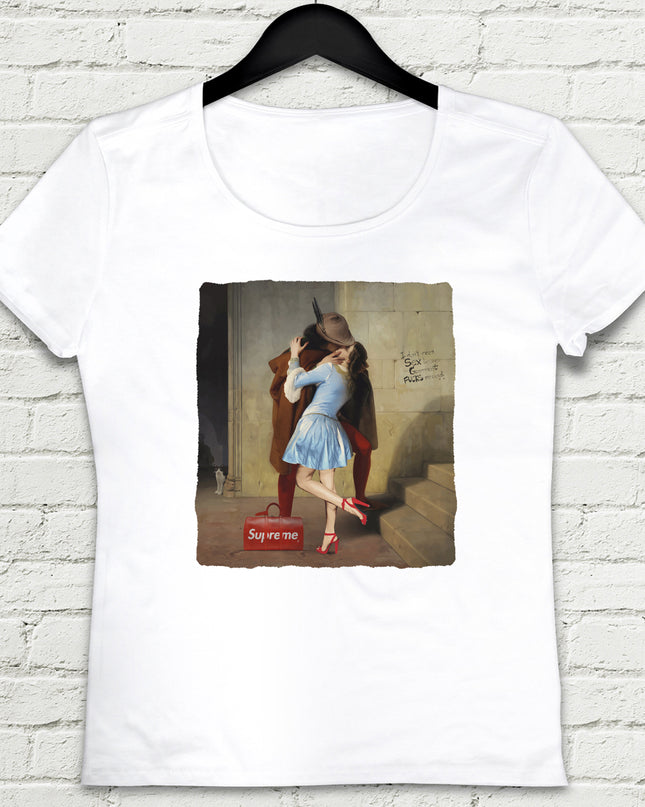 Kiss Beyaz Tshirt - basmatik.com