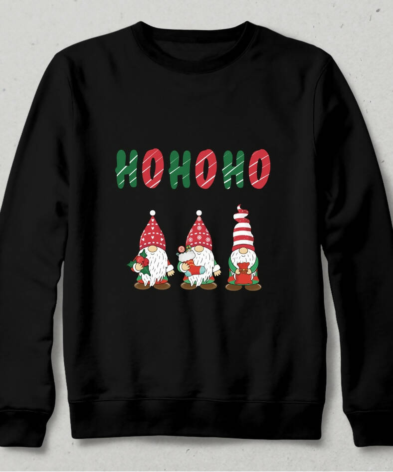 Ho Ho Ho Yılbaşı Cüceleri Sweatshirt