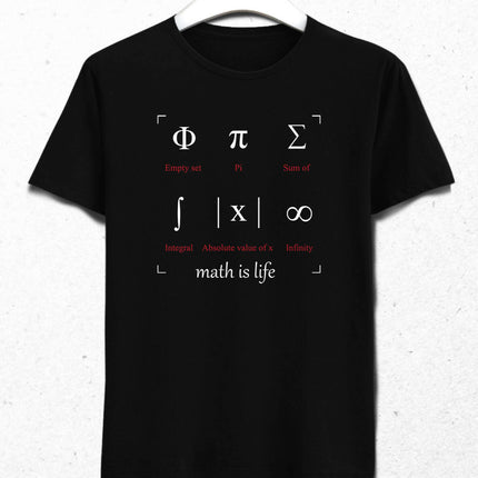 Math is Life Erkek Tişört