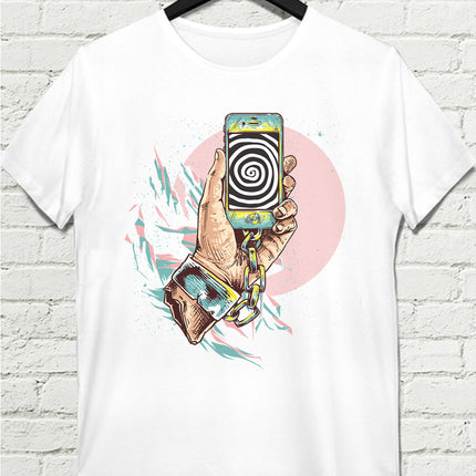 Kölelik Beyaz Tişört - basmatik.com