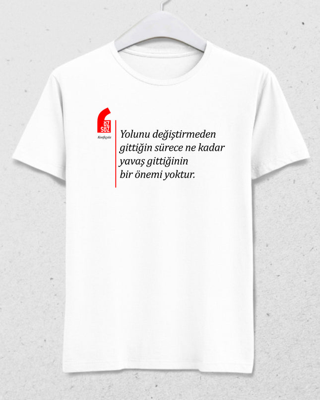 Konfüçyüs özsöz tişört - basmatik.com