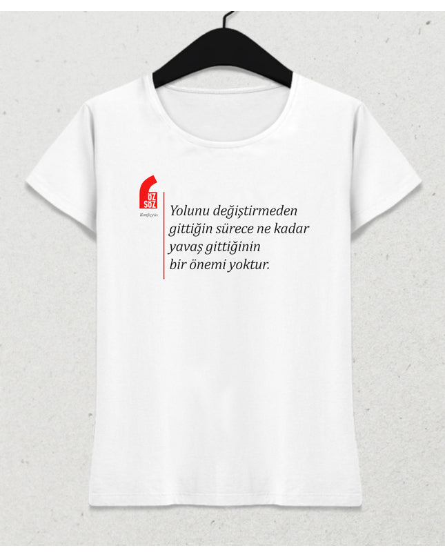 Konfüçyüs özsöz tişört - basmatik.com