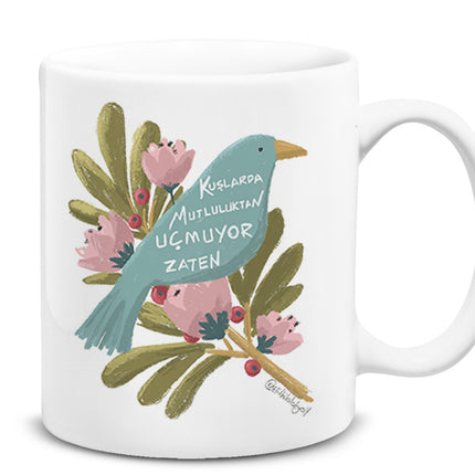 Kuşlar Kupa - basmatik.com