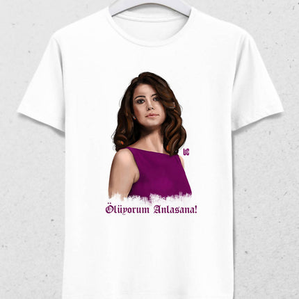 Bihter - Ölüyorum Anlasana / Erkek Tshirt - basmatik.com