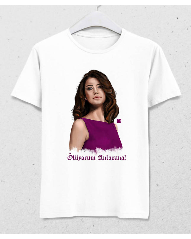 Bihter - Ölüyorum Anlasana / Erkek Tshirt - basmatik.com