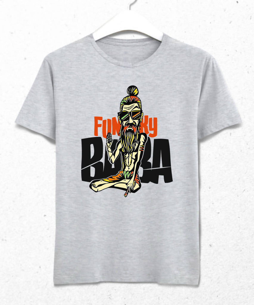 Funky Dad Men's Gray T-Shirt