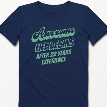 Experince indigo doğum günü tişört - basmatik.com