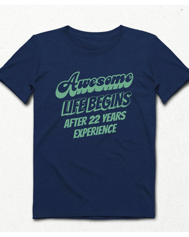 Experince indigo doğum günü tişört - basmatik.com