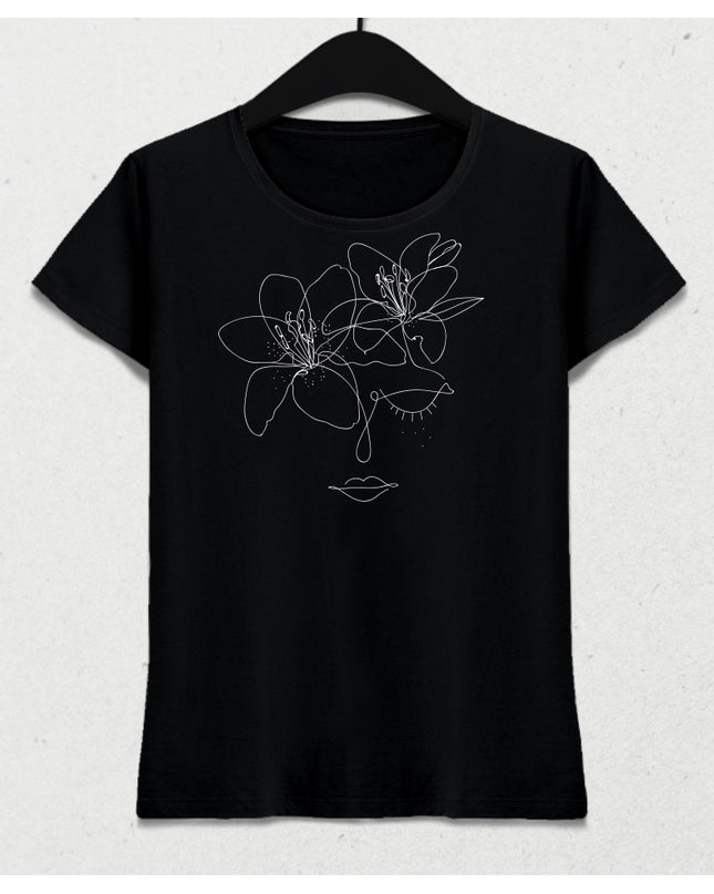 Lily kadın tişört - basmatik.com