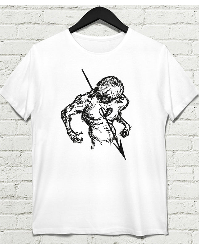 Love Beyaz Tişört - basmatik.com