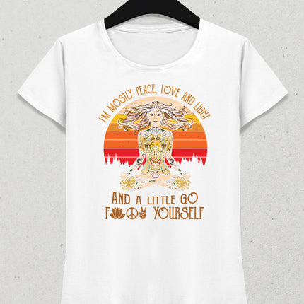 love and light tişört - basmatik.com